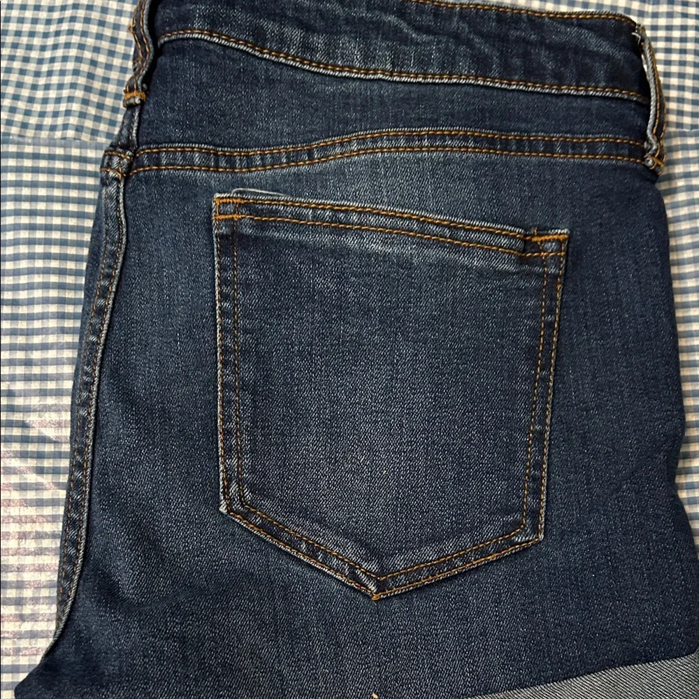 Celebrity Pink Dark Blue Jean Shorts - Picture 7 of 7